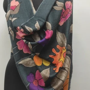 hand paint digital printed scarves