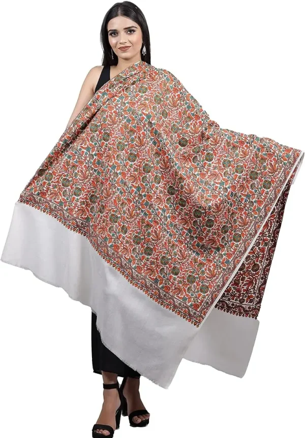 Sozni Embroidery Shawls Manufacturer and Exporter
