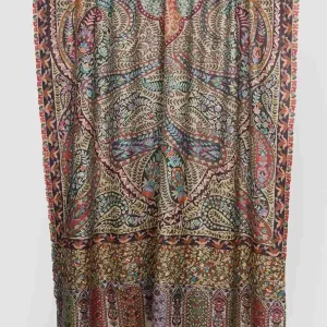 Wool Kalamkari Embroidery Pashmina Shawls