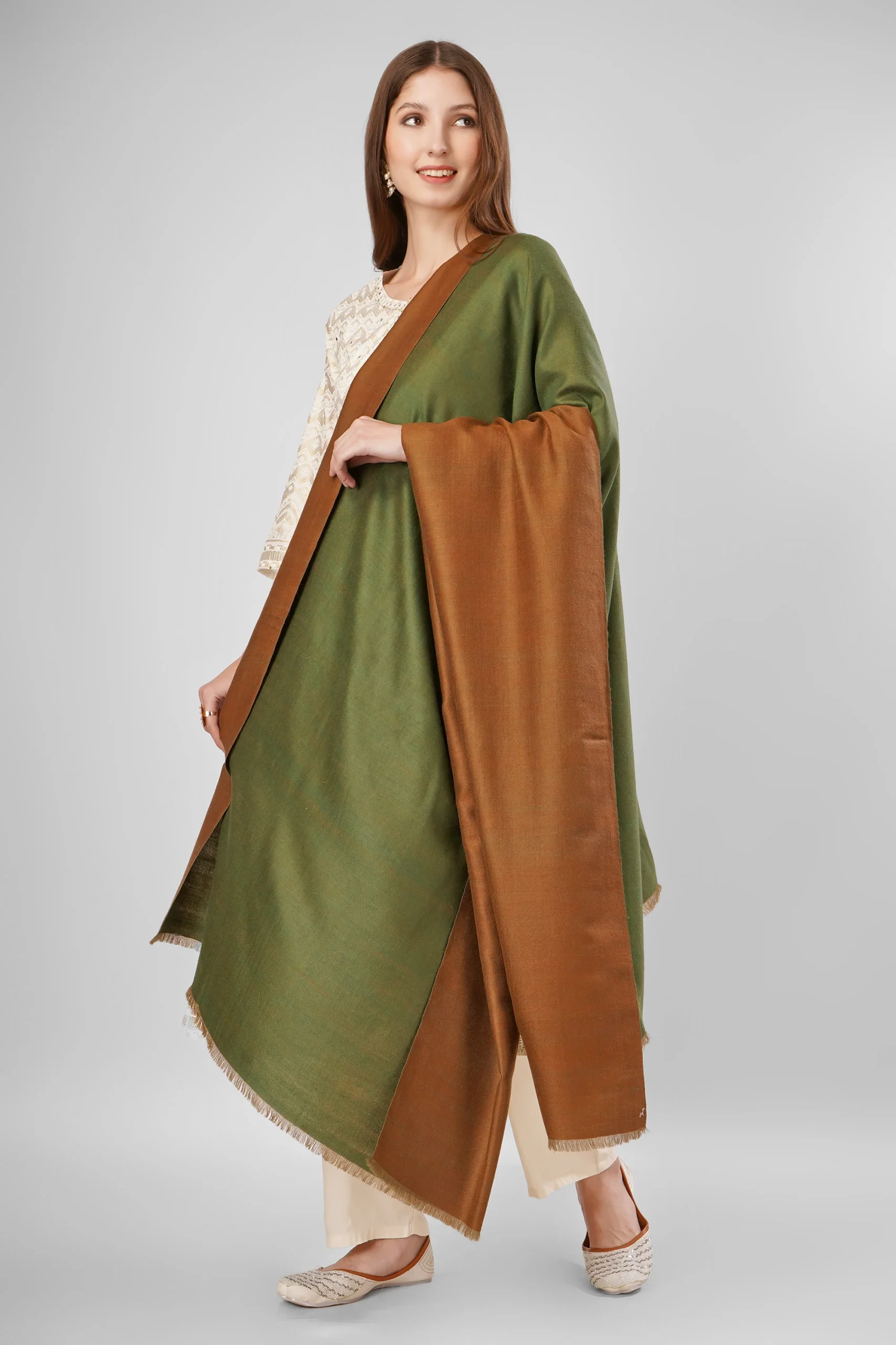 TOOSHI COLOR SHAWL-SAVITA SHAWLS