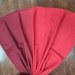 Crimson & Maroon Ombre Wool Pashmina Shawl for Women