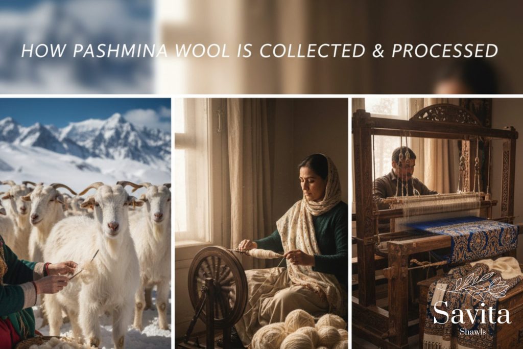 Pashmina Wool Process