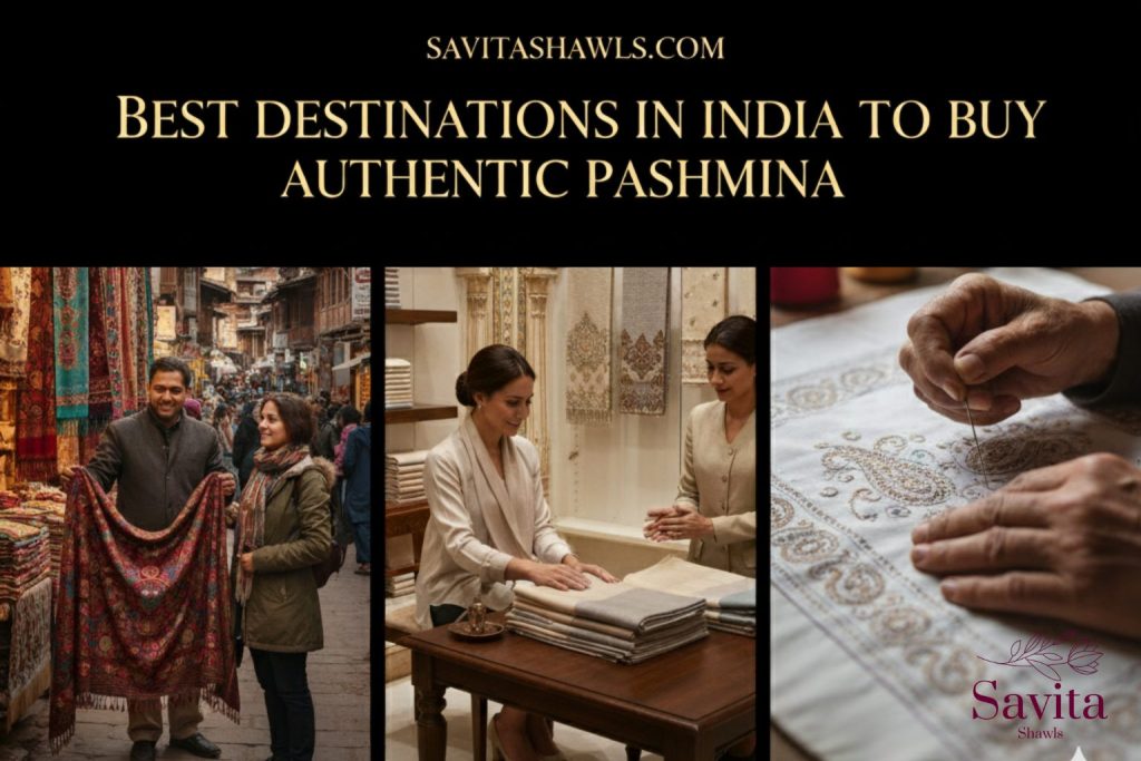 Best Destinations in India to Buy Authentic Pashmina