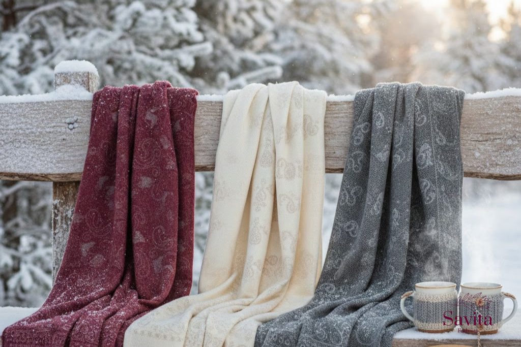 winter pashmina shawls