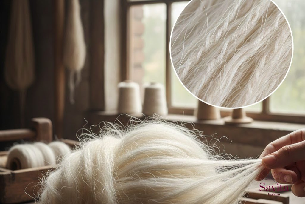 Pashmina fiber quality