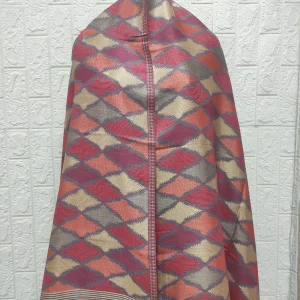 Fine Wool Resham Self Design Stole Manufacturer