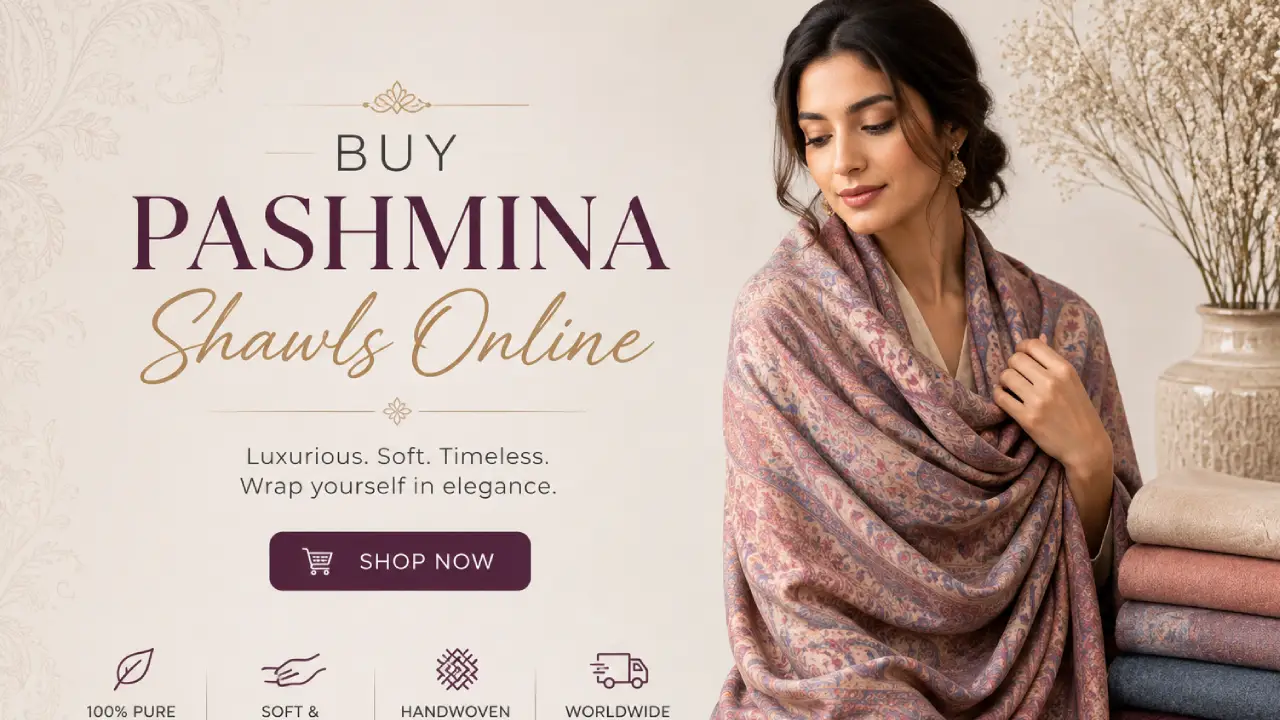 buy pashmina shawls online