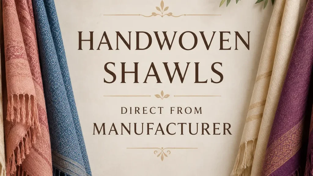 handwoven shawls direct from manufacturer