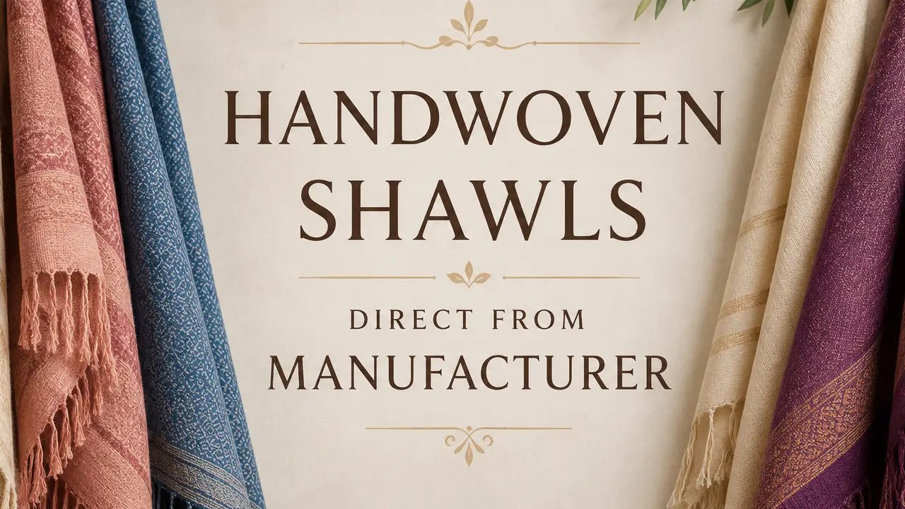 handwoven shawls direct from manufacturer