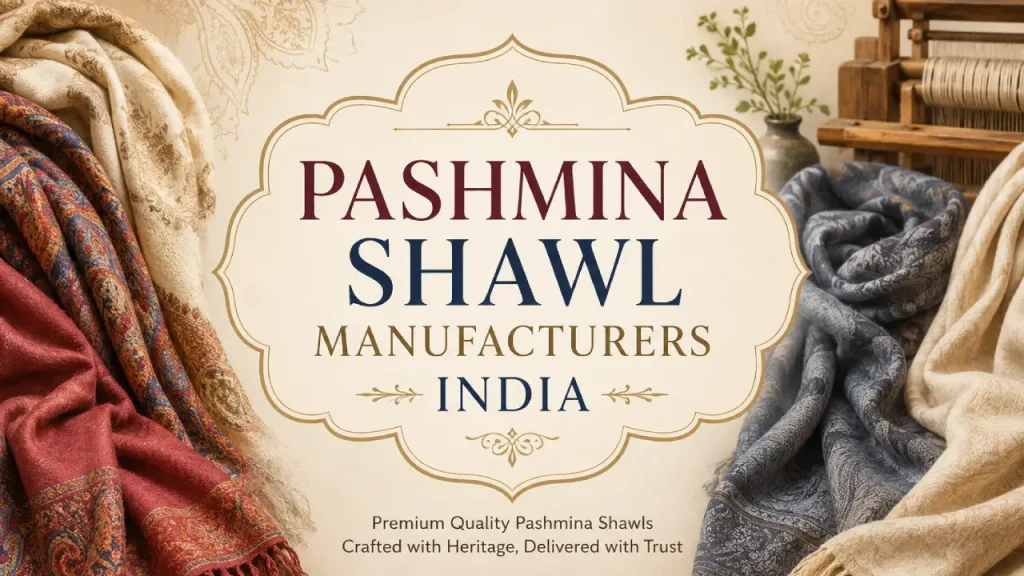 pashmina shawl manufacturers India