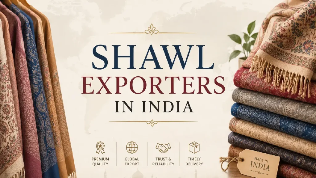 shawl exporters in India