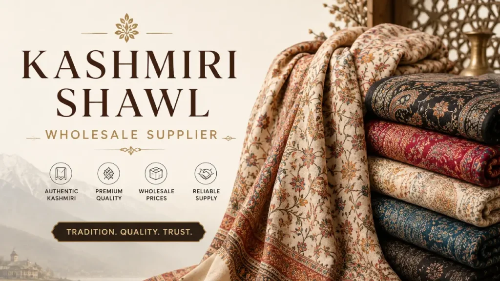 Kashmiri shawl wholesale supplier