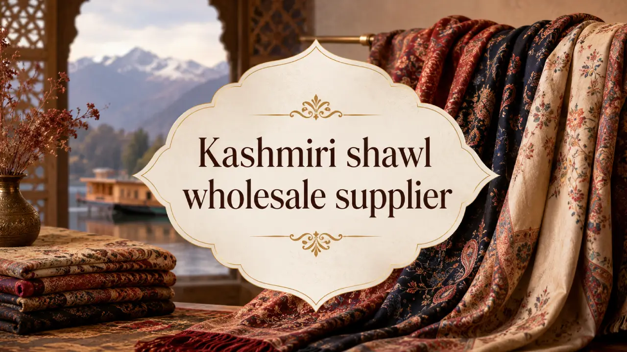 Kashmiri shawl wholesale supplier