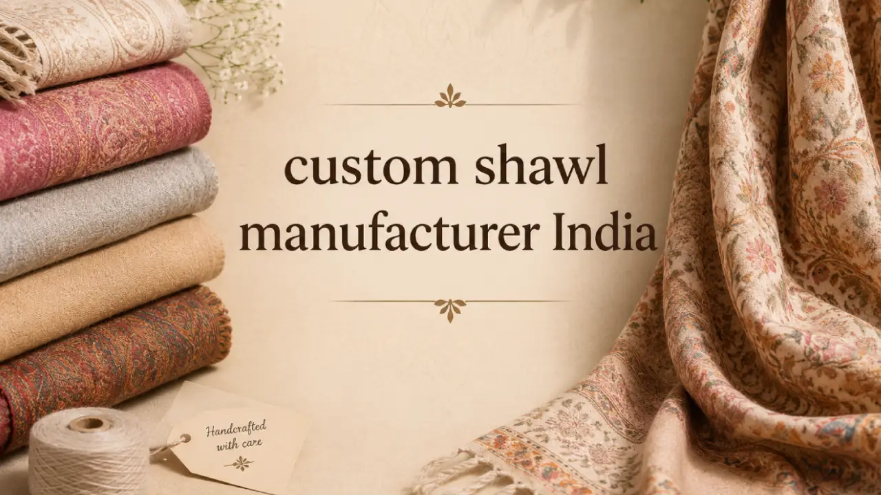 custom shawl manufacturer India