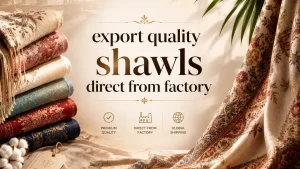 export quality shawls direct from factory