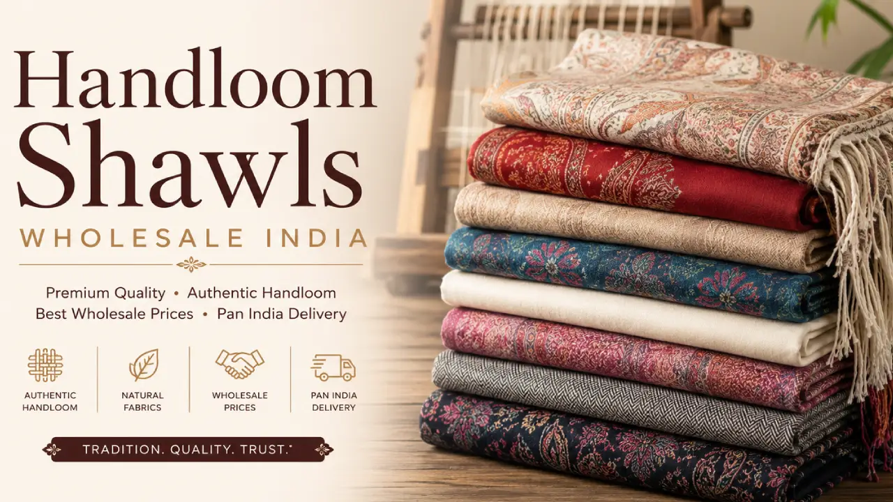 handloom shawls wholesale India