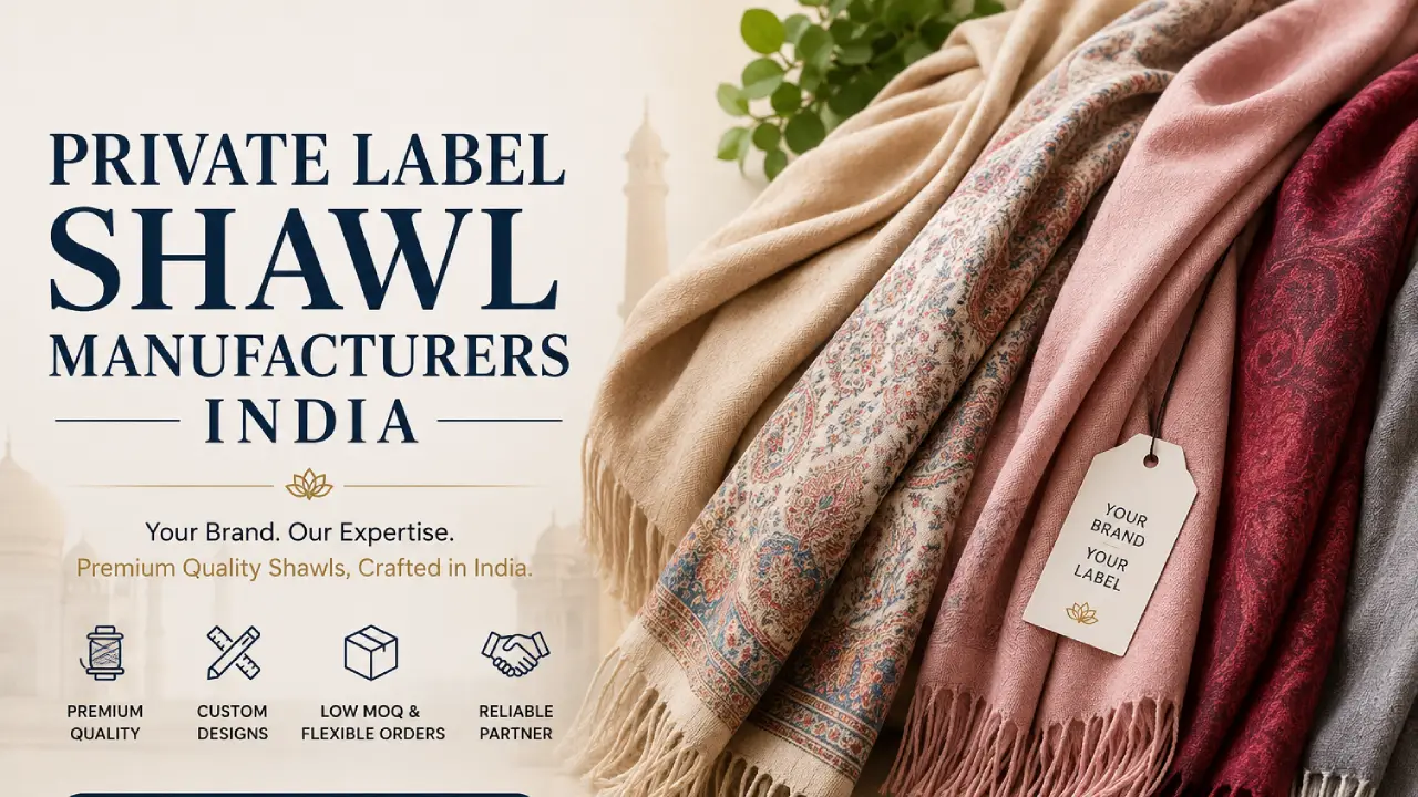 private label shawl manufacturers India