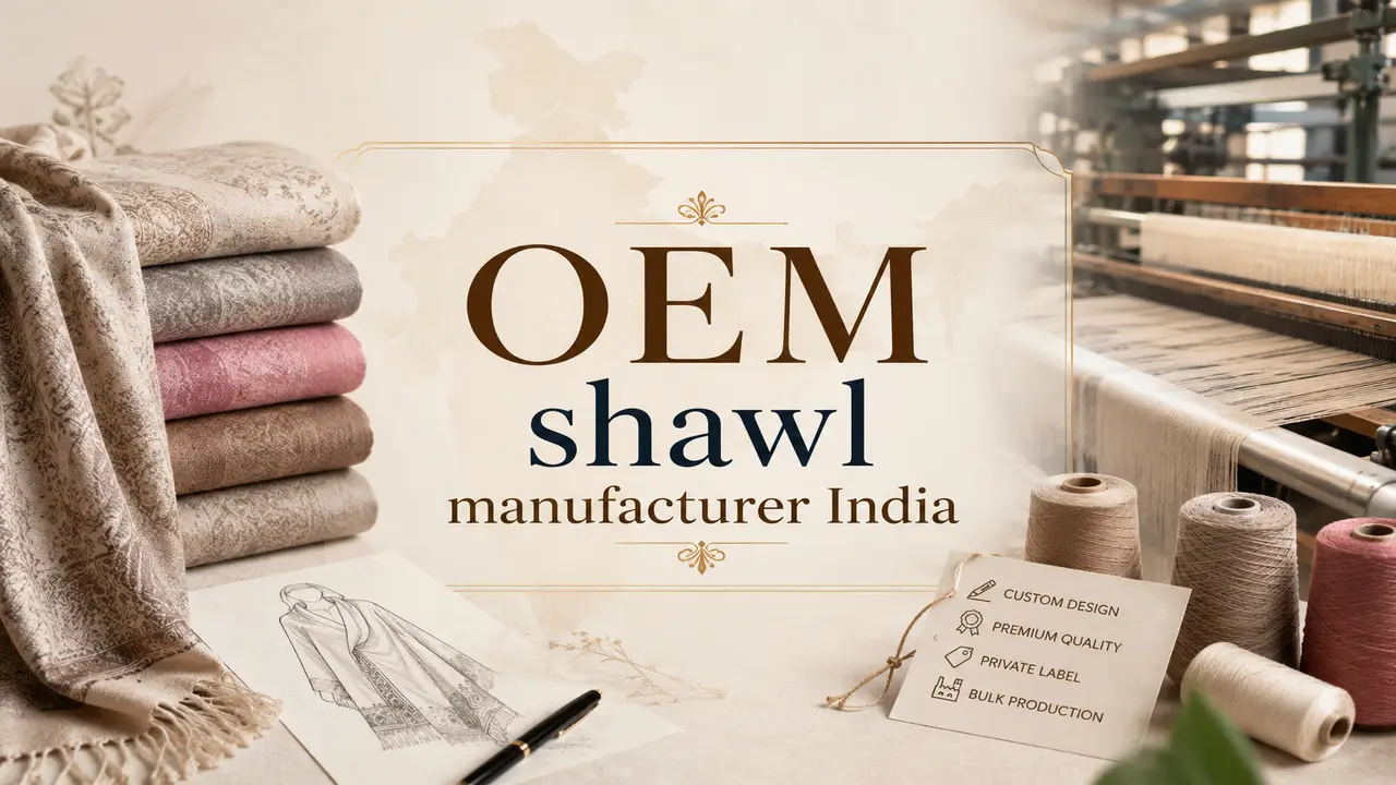 OEM shawl manufacturer India