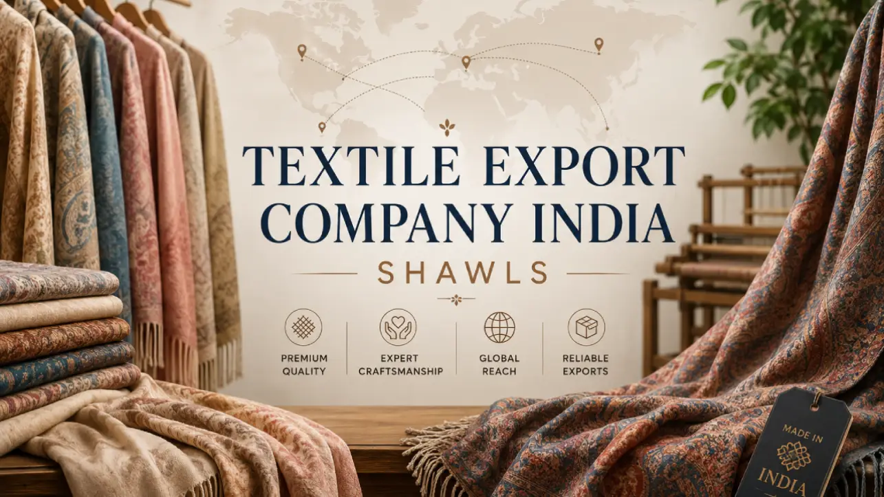 textile export company India shawls