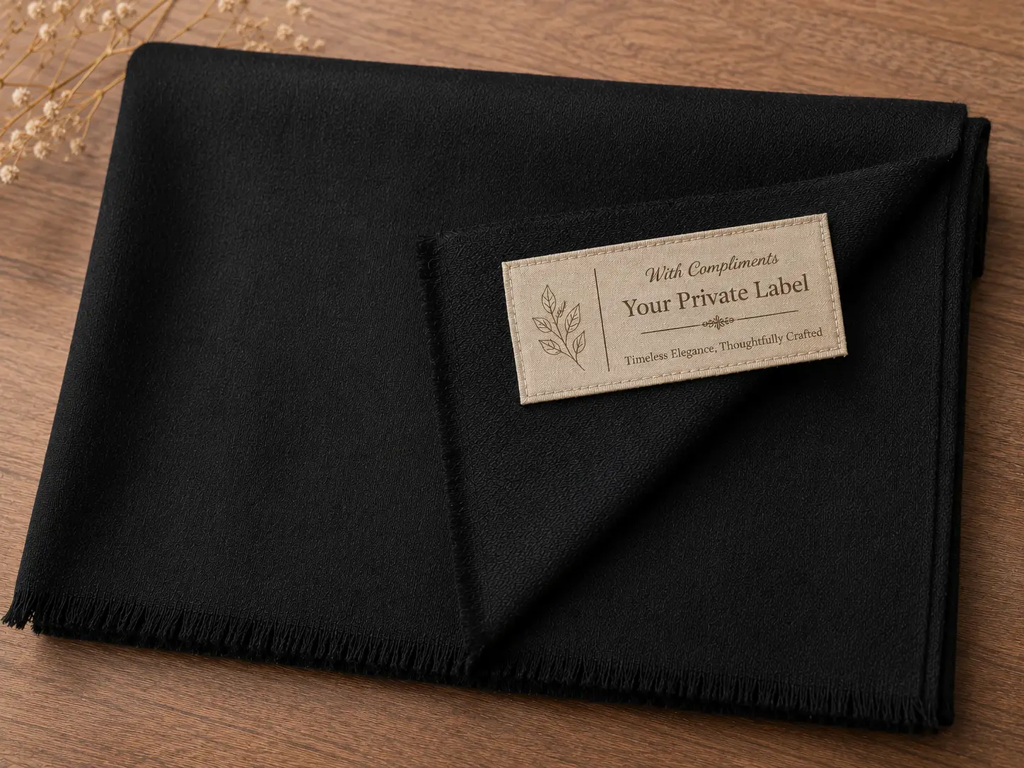 Custom hangtags and label artwork for private label wedding favours