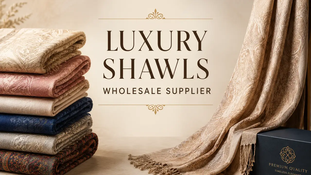 luxury shawls wholesale supplier
