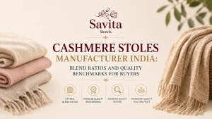 cashmere stoles manufacturer India