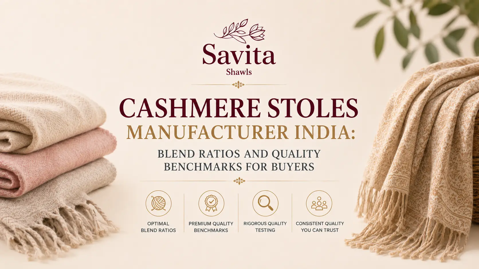 cashmere stoles manufacturer India