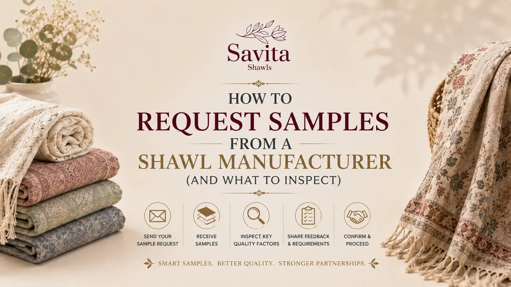 How to Request Samples From a Shawl Manufacturer