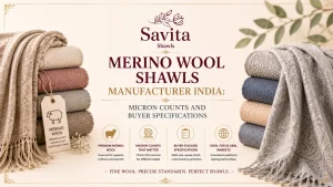 merino wool shawls manufacturer India
