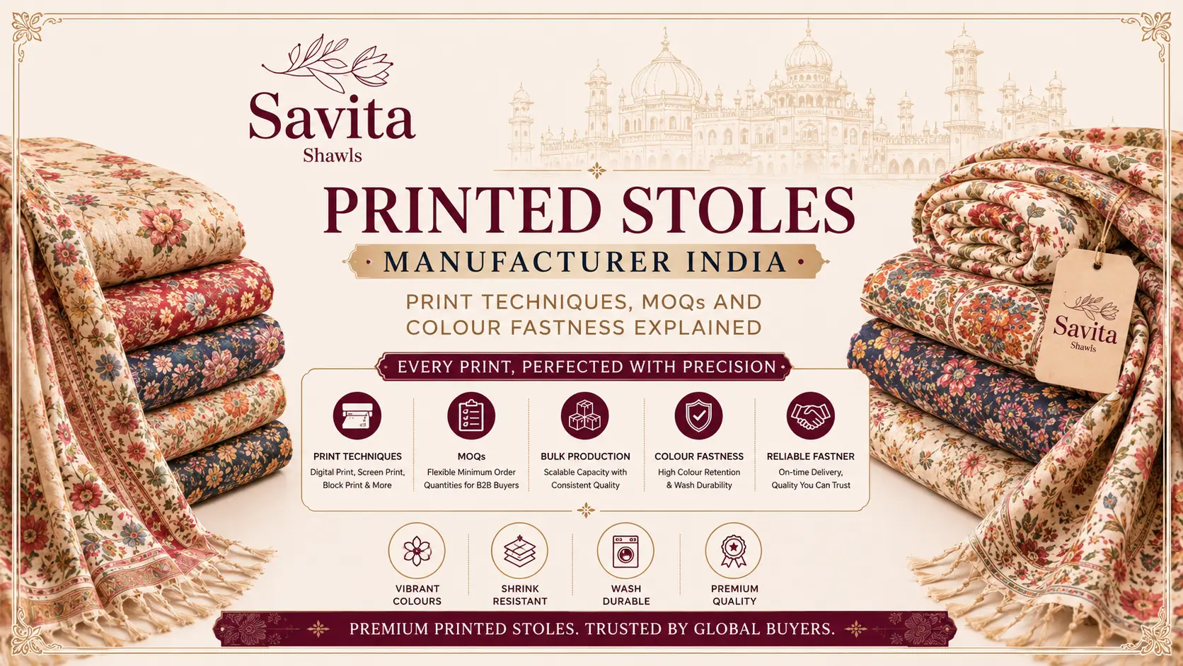 printed stoles manufacturer India