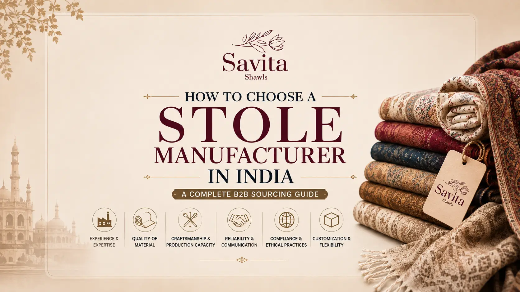 stole manufacturer India