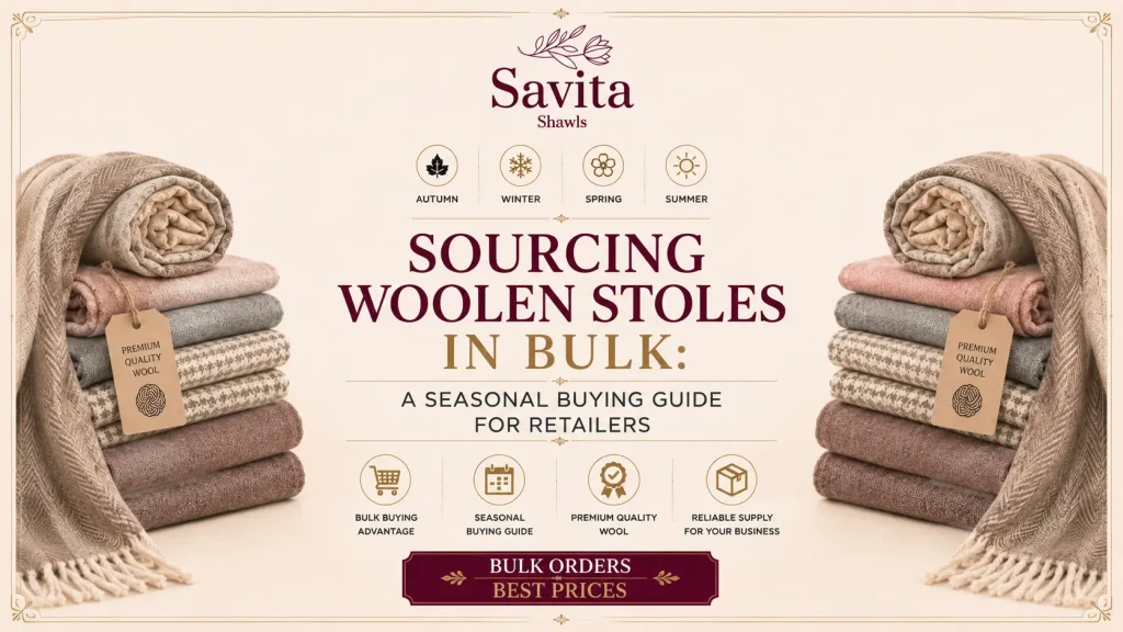 woolen stoles bulk supplier India