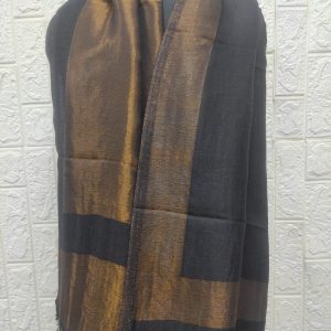 Fine Wool Zari Border Stole | Wholesale Manufacturer