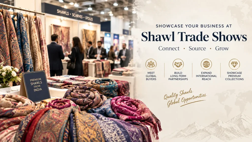 shawl trade shows India