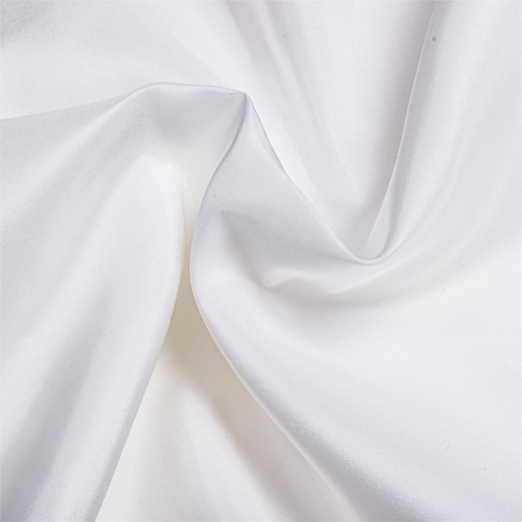 100% silk habotai fabric, close-up of the weave
