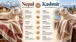 Nepal vs Kashmir Pashmina