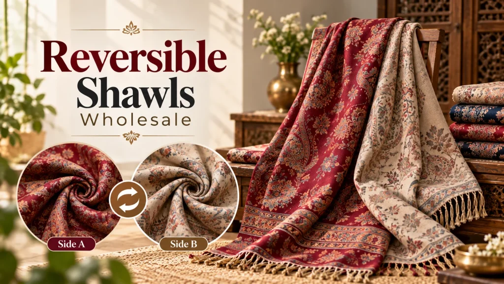 Reversible Shawls Wholesale