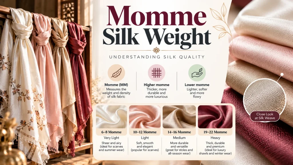 momme silk weight