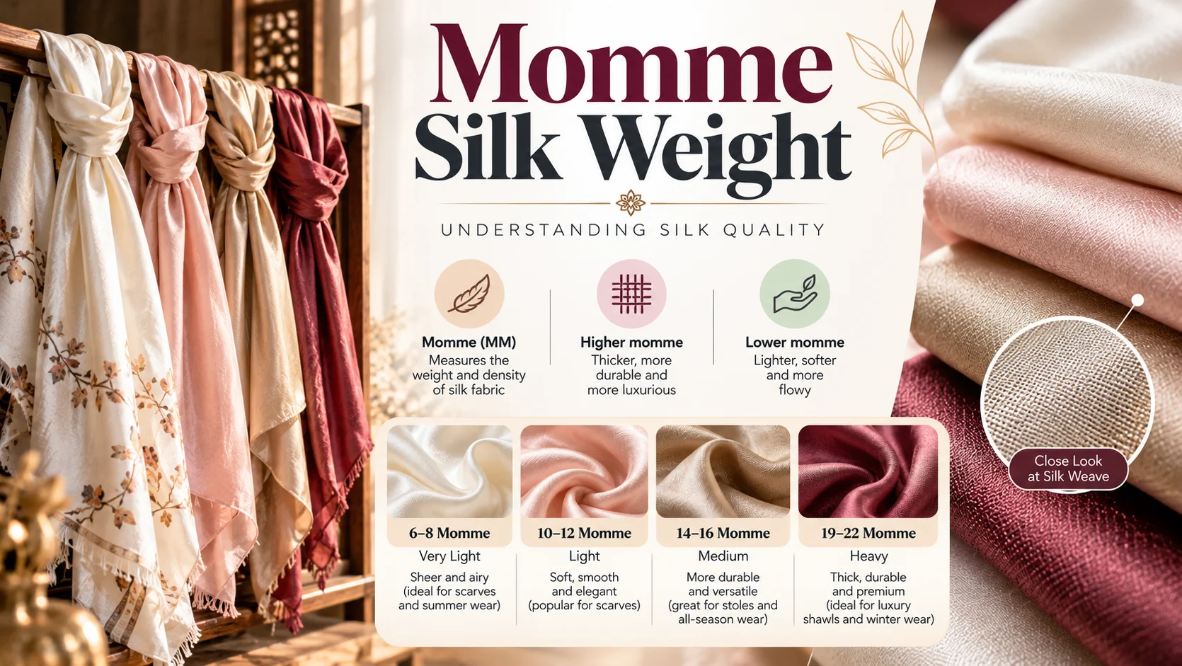 momme silk weight